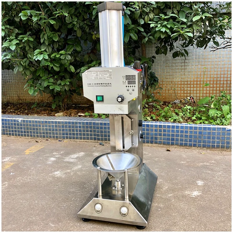 Máquina peladora de coco Manual, peladora de coco