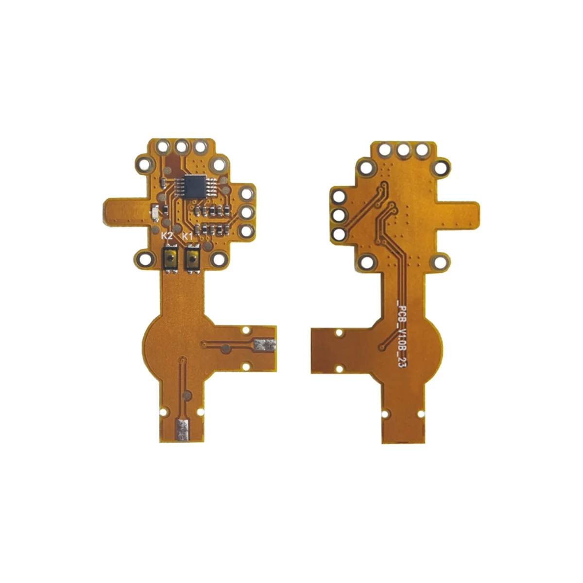 AT-2PCS Hall Joystick+Calibration Board for PS4 Game Console Hall Effect & Hall Joystick Center/Outer Ring