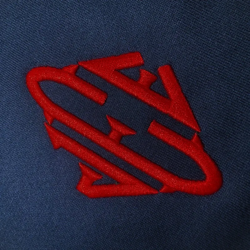 Y2K ريترو Quarterzip كنزة قطيفة Epstein التطريز نمط البلوز الأمريكية خمر ملابس الشارع الشهير الرجال معطف المتضخم