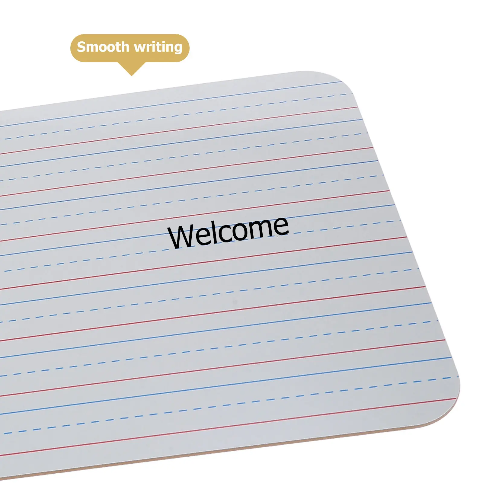 5Pcs Double Sided Small Whiteboards 9x12 Inch Dry Erase Boards Lined and Blank Erasable Boards for Writing Planning