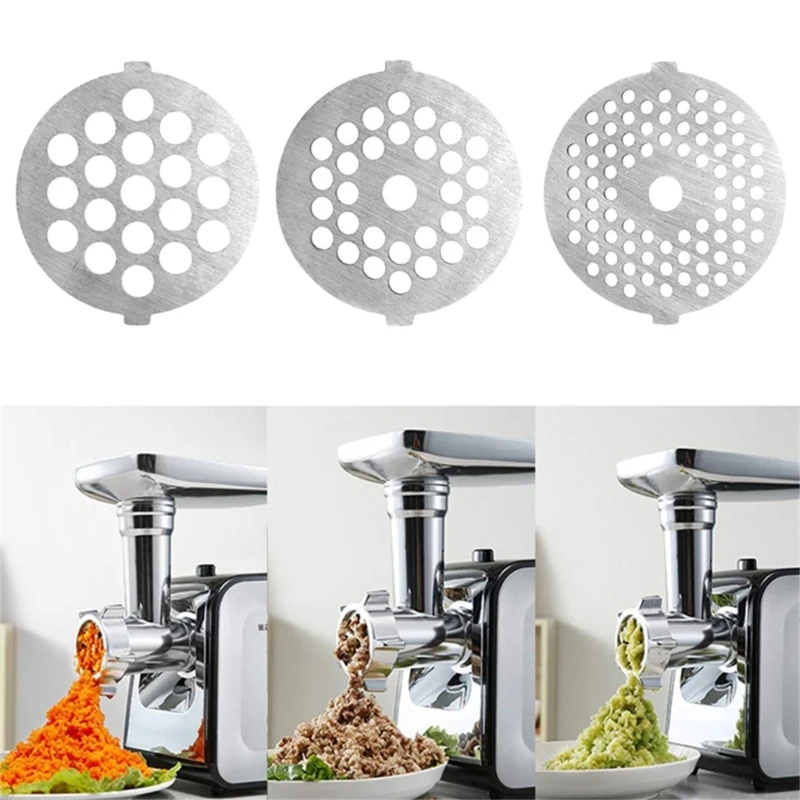 طاحونة كسارة سكين الفولاذ المقاوم للصدأ لوحة المفرمة سكين القرص مع ثقب لمعالجات الطعام مطاحن اللحوم المطبخ دروبشيبينغ