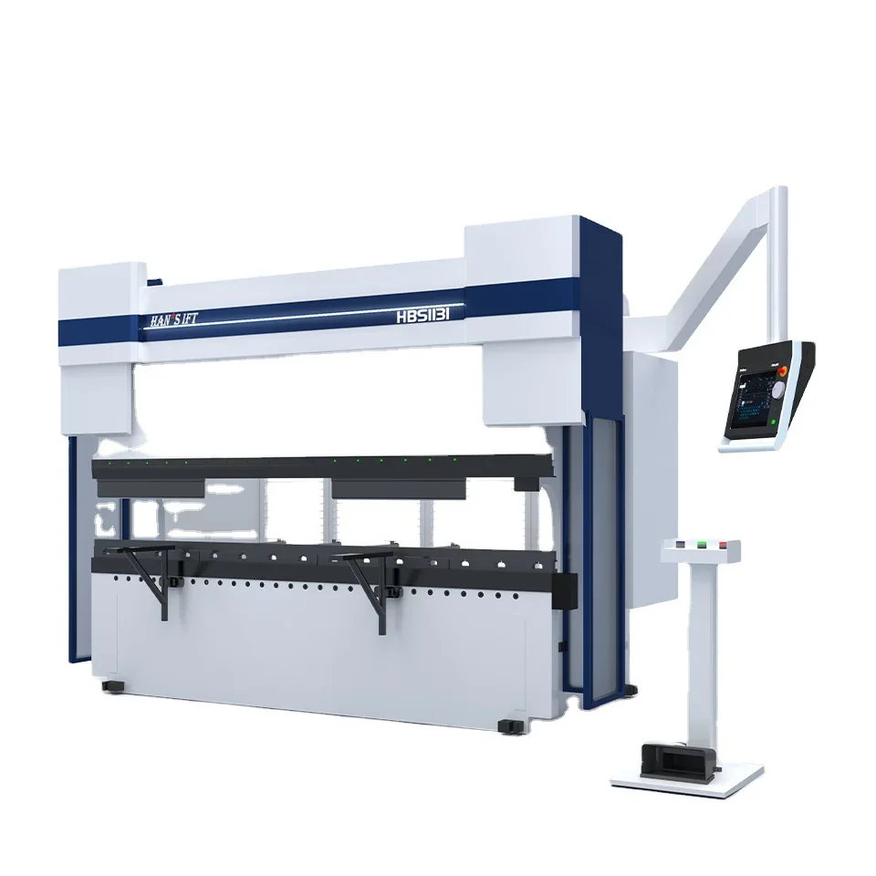 Hans laser 1131 Automatic Press Brake Machine 3M With Delem system For0.8-5mm Iron Steel Metal Bending