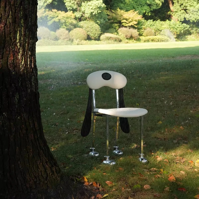 

Dining Chair Dressing Stool Makeup Chair Children Learn Backrest Art