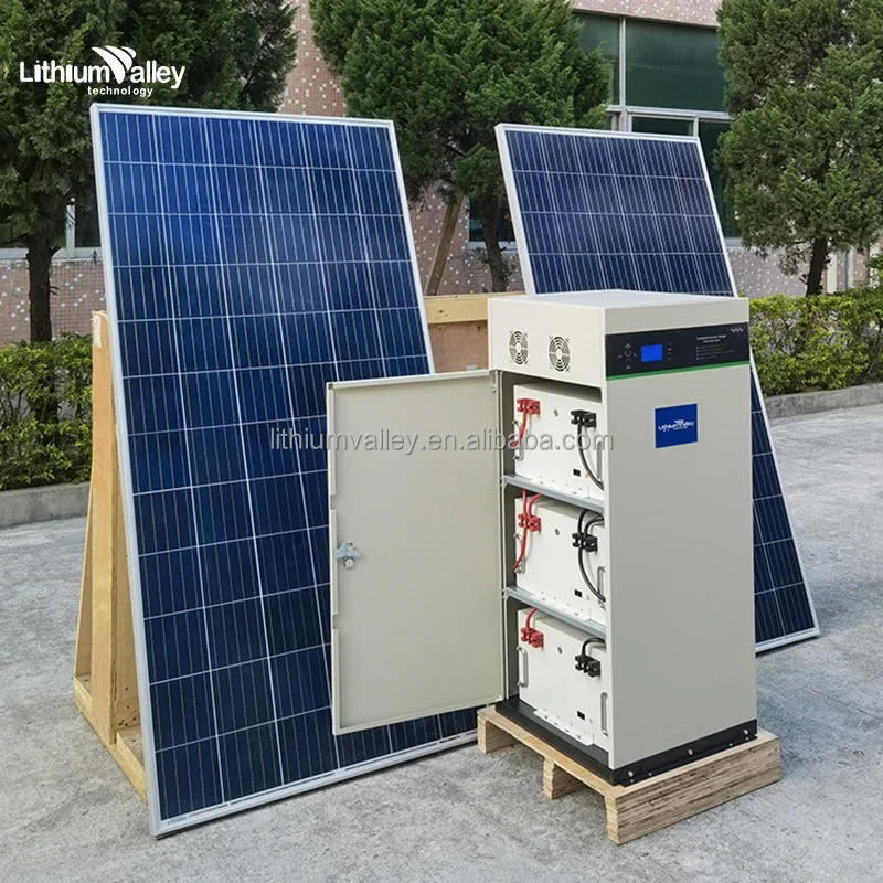 Lithium Valley 10KW Solar Power System 15KW ESS On Grid Off Grid Hybrid Solar System Home Power