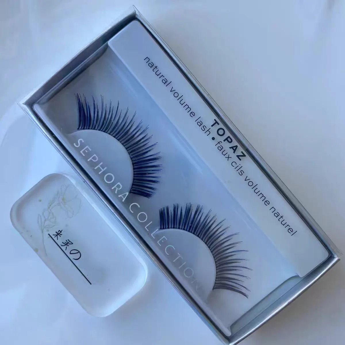 

One Pair box False Eyelash TopaZ Natural Volume Lash Faux Cils Faux 3D Mink Eyelashes Soft False Lashes Thick Lashes Eye Makeup