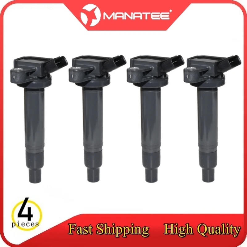 4 PCS ​Auto Ignition Coil For LEXUS GS430 2001-2007 GX470 2003-2009 LS430 LX470 SC430 for TOYOTA 4RUNNER 2003-2009 V8 9091902230