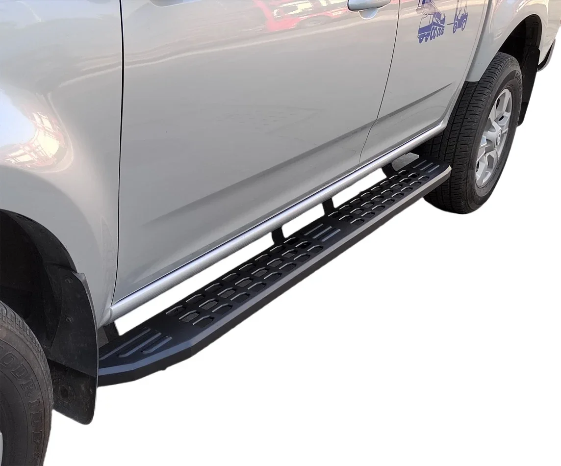 High quality steel side pedal Universal pickup truck 4x4  offroad accessories side step anti-rust running board