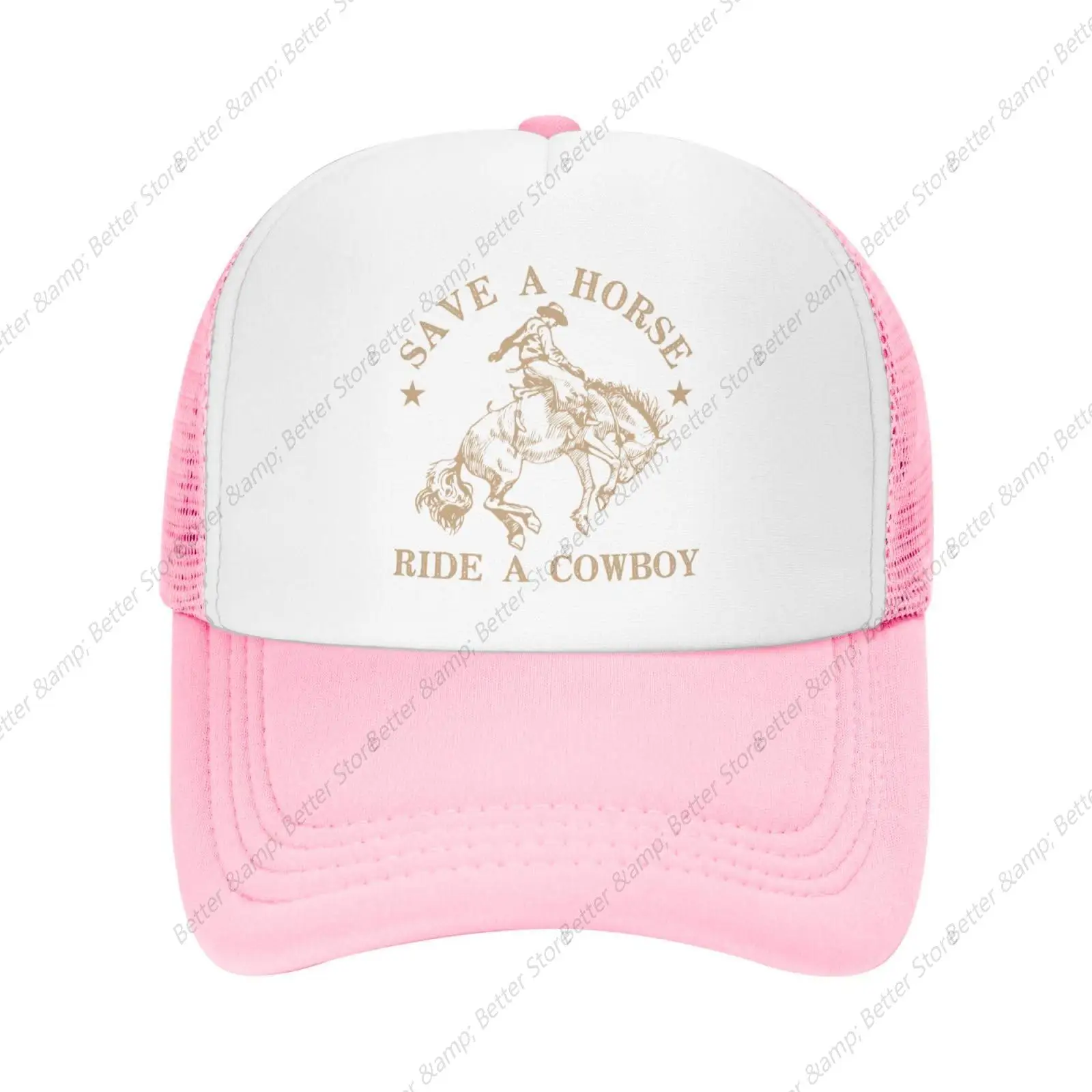 

Baseball Hat for Women Save A Horse Ride A Cowboy Fashion Caps