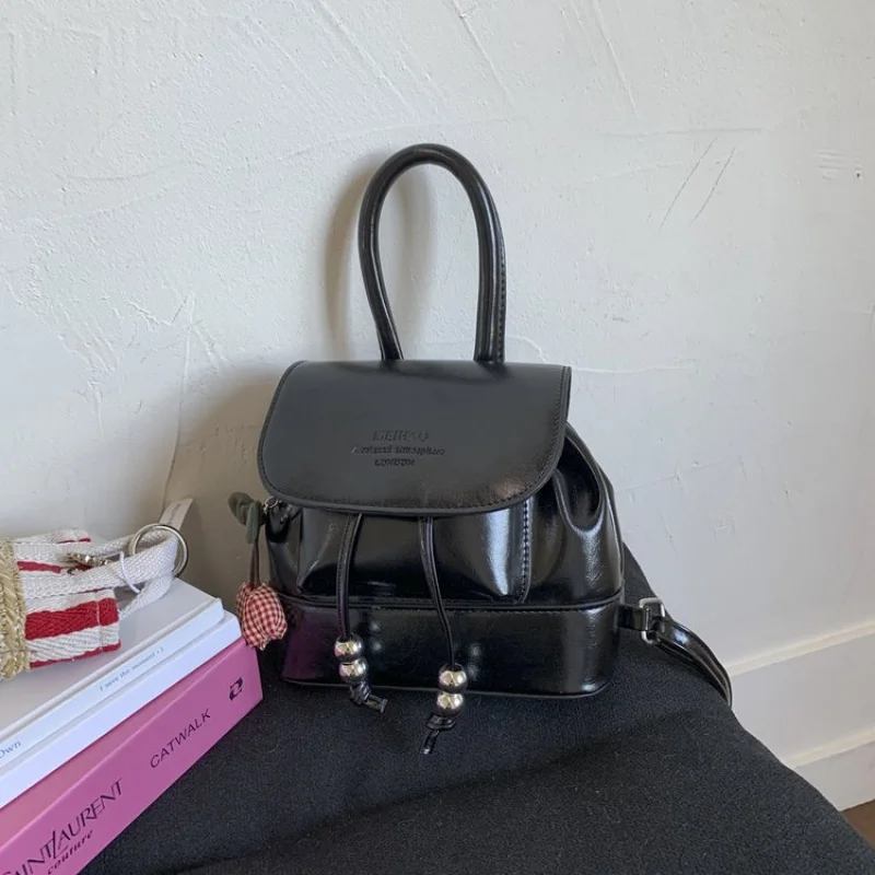 

Fashionable Leather Women's Messenger Bag High-End Luxury Brand Trendy Design Commuter Casual Daily Vintage Bag