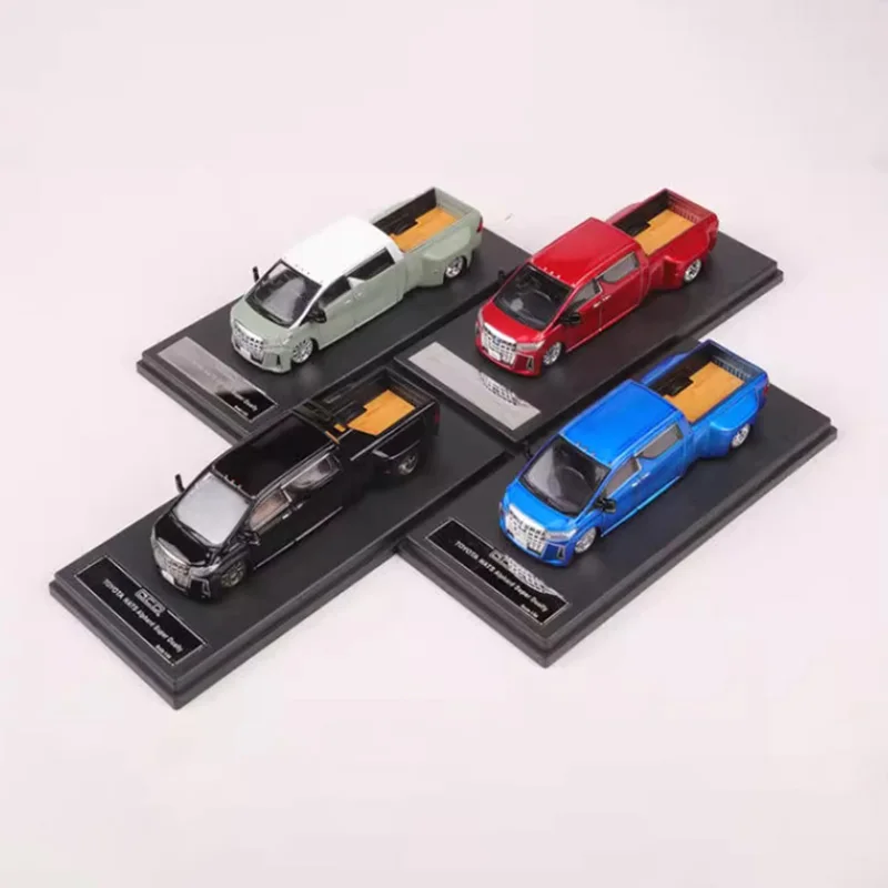 

Diecast 1:64 Scale GCD Elfa Modified Pickup Alloy Car Model Finished Product Simulation Toy Static Model Ornament Collection