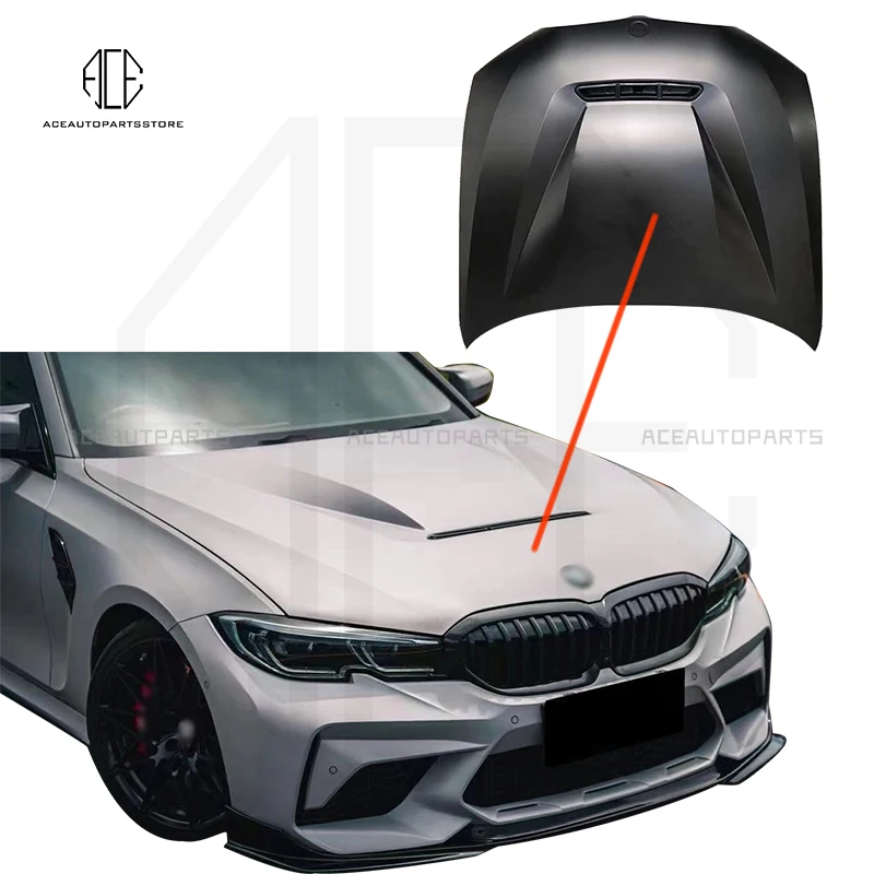 Car bumper bonnet for bmw 3 series G20 G28 2019 2020 M340i 330i 330e 320i 328i  Iron