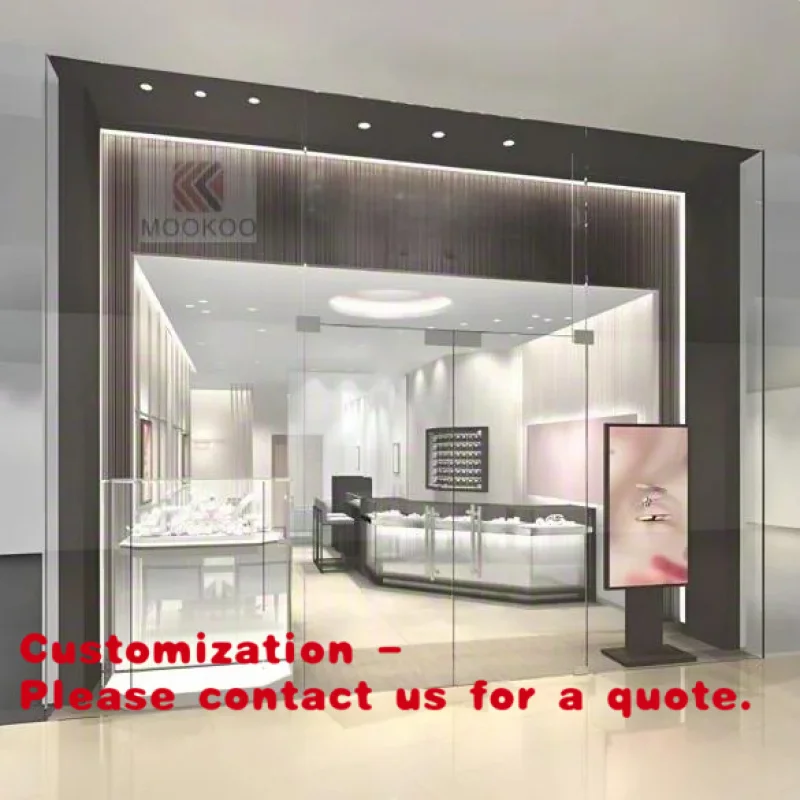 custom.Hot Sale Jewelry Showcase Custom Design Jewelry Furniture Jewellery Display Cabinet 3d Design Jewelry Store
