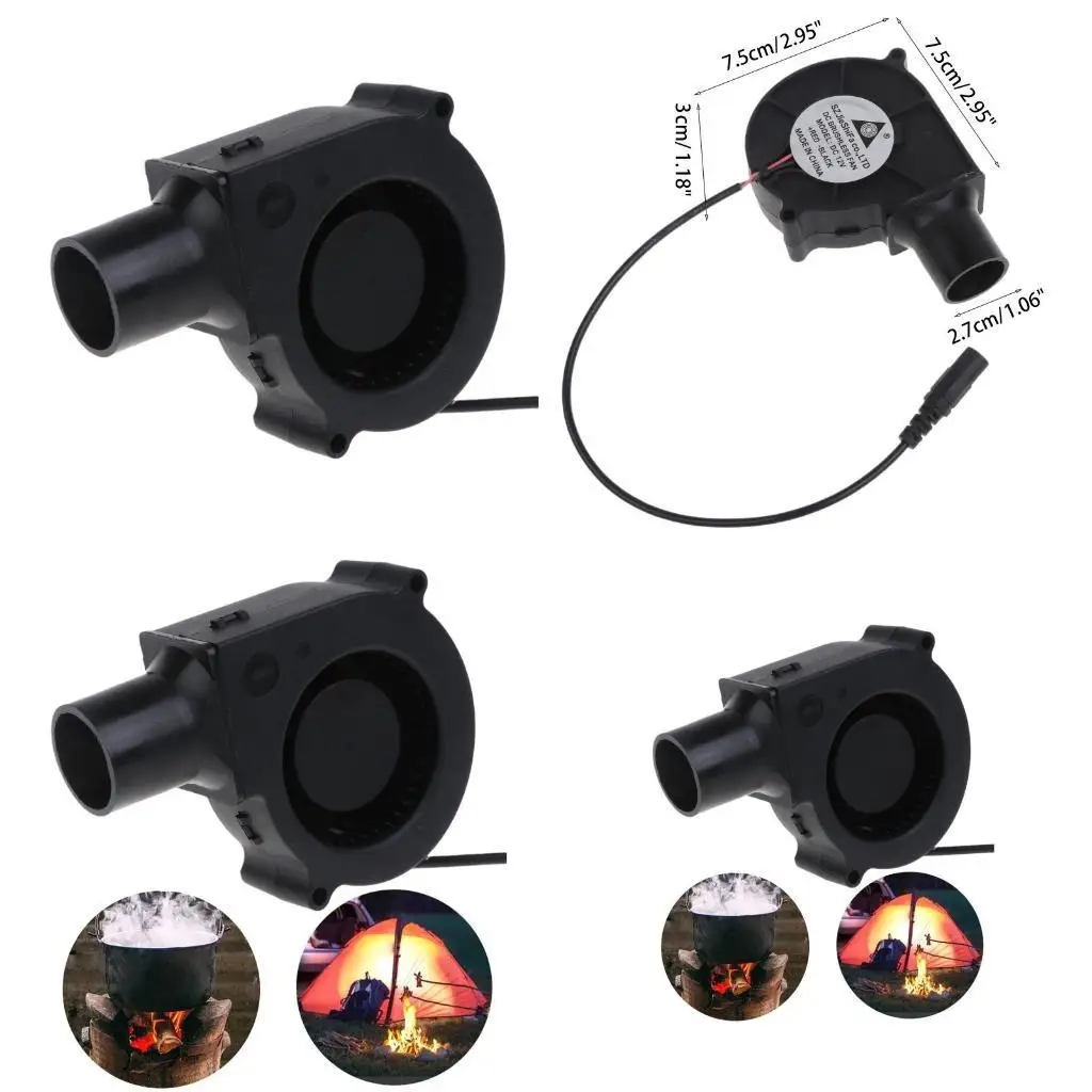 652F 7530 SMELTING METAL VENTIFIQUE PORTABLE BLOWER AIR 2500R AVEC PORT D'AIR PORT 23CM