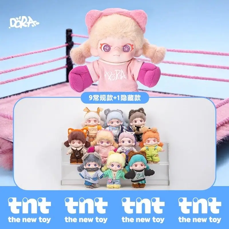 

Первая партия оригинальных плюшевых игрушек TNTSPACE DORA Free Spirit Series в закрытой упаковке, модные игрушки, мягкие игрушки-подвески для сумок, милые подарки