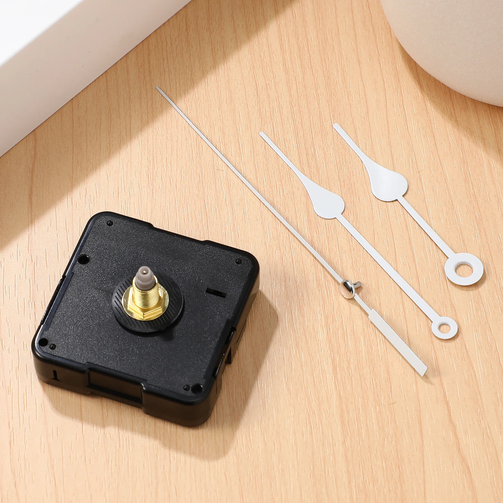 

4Sets Clock Movement Mechanisms Premium Durable Repair Replacement Parts DIY Wall Clocks Quartz Movement Kit Clock Repair Parts