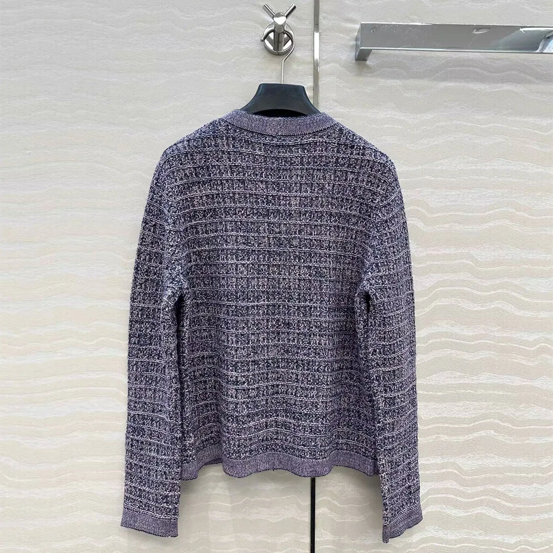 جديد الخريف الشتاء محبوك Cardiagns المرأة منقوشة الكروشيه الجاكار الخامس الرقبة طويلة الأكمام واحدة الصدر جيوب موضة لطيف سترة #6