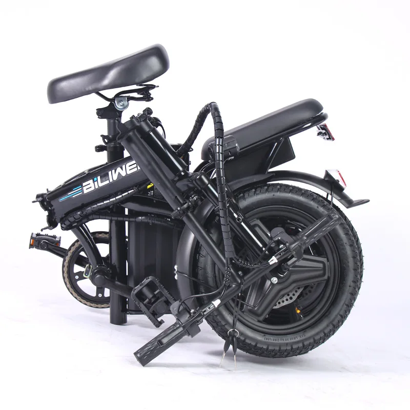 Folding Electric Bike Adult 48V 500W Ultra-Light Portable Lithium Battery Rear Hub Motor Bicycle Commuter City Ebike
