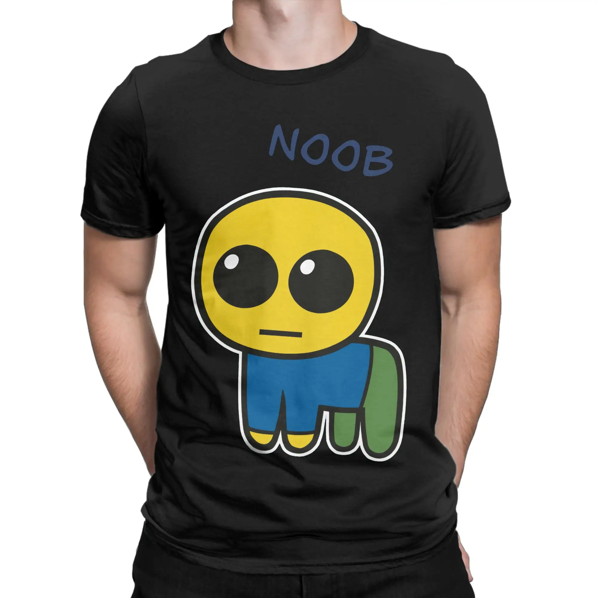 Forsaken NOOB Männer T Shirts Casual T Shirt Kurzarm Runde Kragen T-Shirts 100% Baumwolle Erwachsene Tops