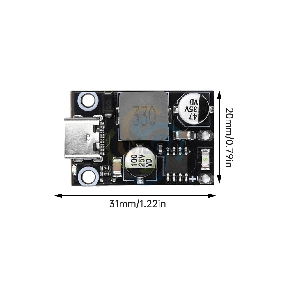 PD30W/45W Fast Charging Module Type-C Interface QC3.0 Step Down Module Fast Quick Charger Circuit Board Support VOOC