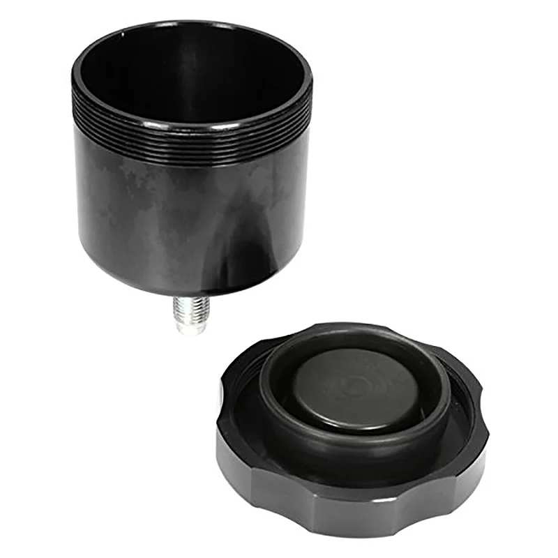 Black CNC Racing Drift Hydraulic Hand Brake Oil Tank Fluid Reservoir