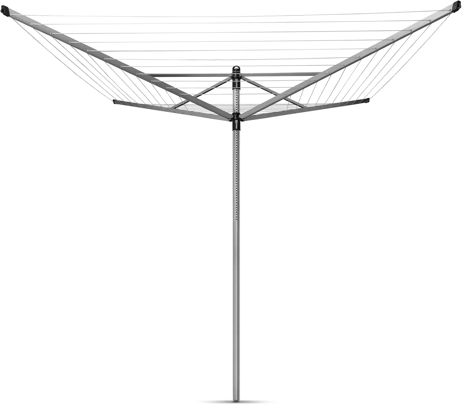 Lift-O-Matic Outdoor 4 Arm Clothesline (197 ft/Ø 1.8