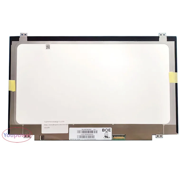 5490 노트북 LCD 스크린 디스플레이, 델 래티튜드 E7470 E5450 14-E7440 3450 3470 E5470 3460 3480 3490, 30 핀, 14 인치 슬림 매트릭스
