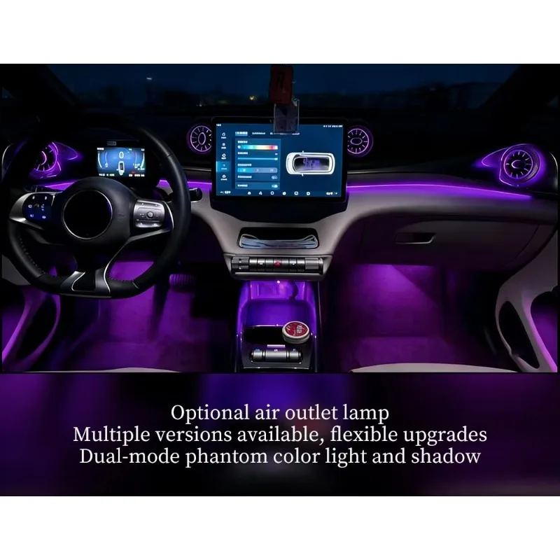 Grade Premium White 12V Auto Atmosphere Car Interior Decorative LED Strip Light