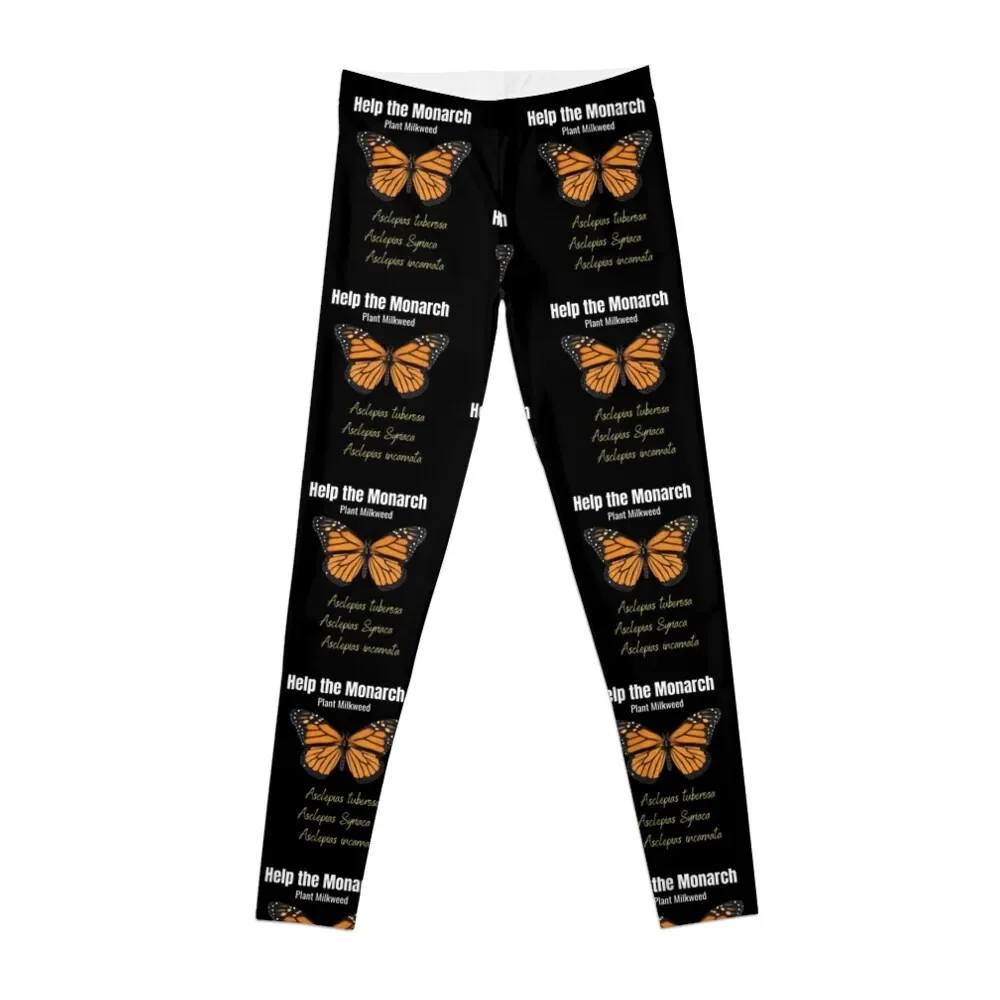 

Monarch butterfly conservation design Leggings joggers for Women's sports Womens Leggings