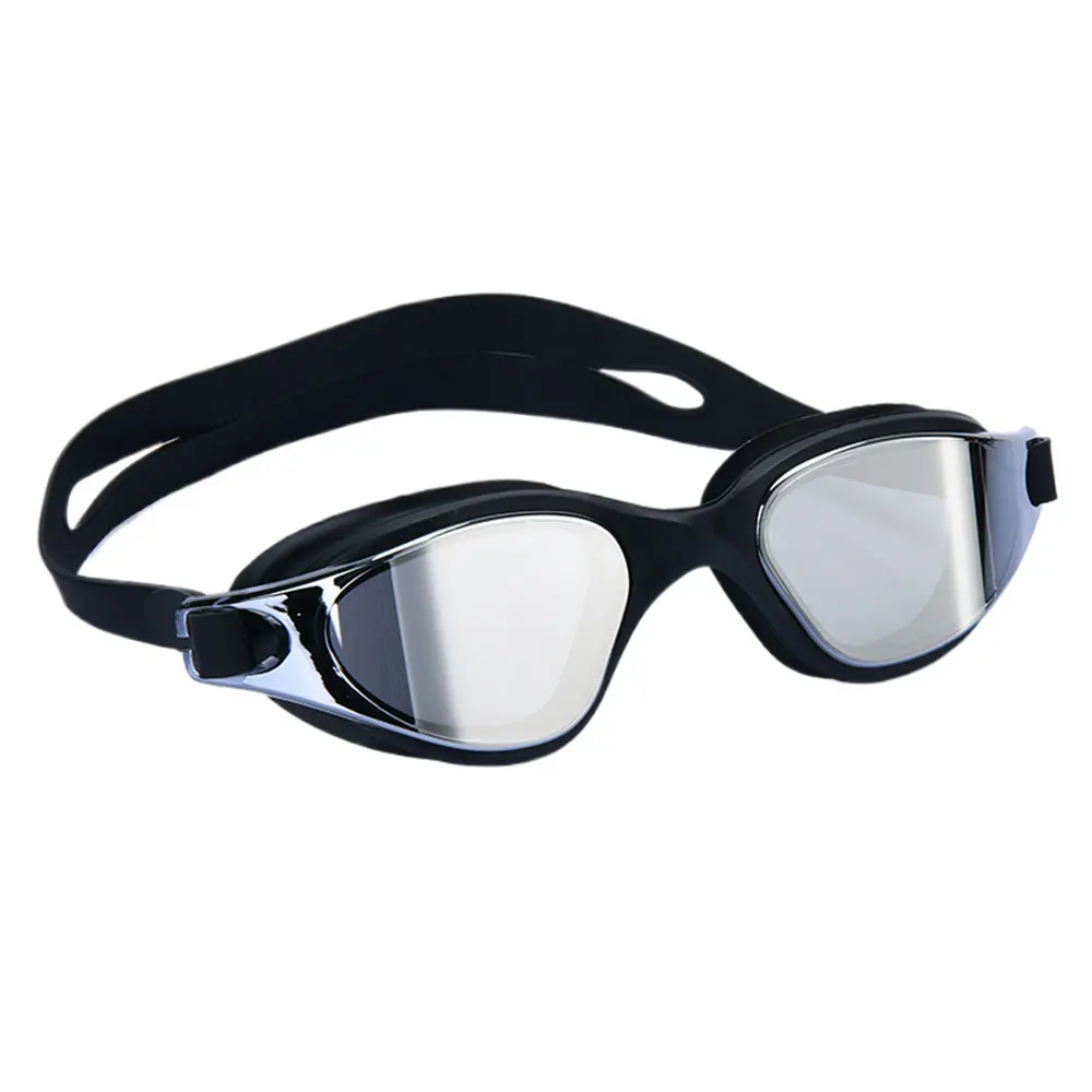 Unisex-Schwimmbrille für Erwachsene – Antibeschlag-Schwimmbrille für Männer und Frauen – verstellbare, wasserdichte professionelle Schwimmbrille aus Silikon – Detail 15