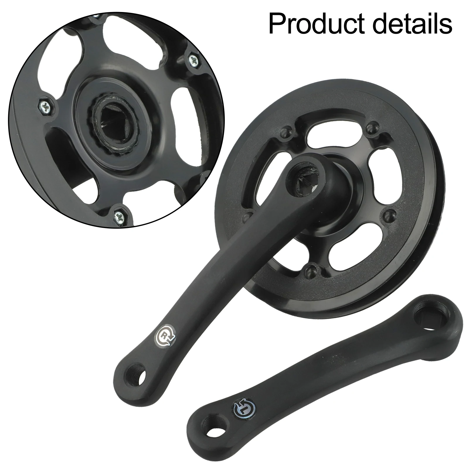 

32T шатуны Fixie, детали для велосипеда, езда на велосипеде, длина 152 мм, горный велосипед, хорошая установка, легкость, легкий дизайн