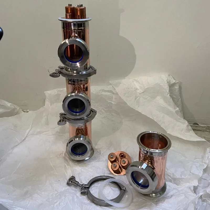 Copper Alcohol Distiller T Vodka Gin Distilled Spirits