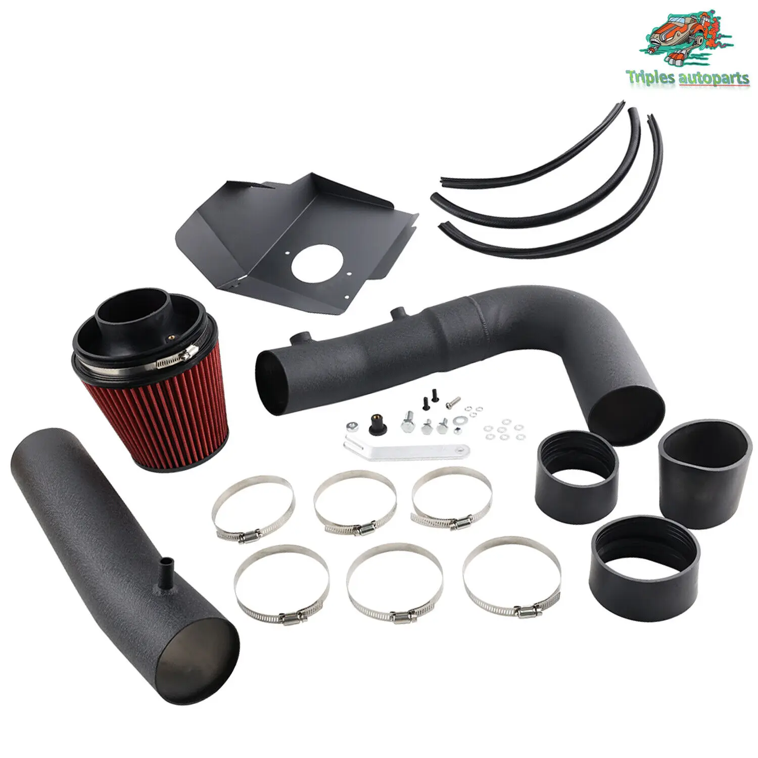 performance For 2011-2023 Charger/Challenger/300 3.6 V6 Heat Shield Cold Air Intake +Filter