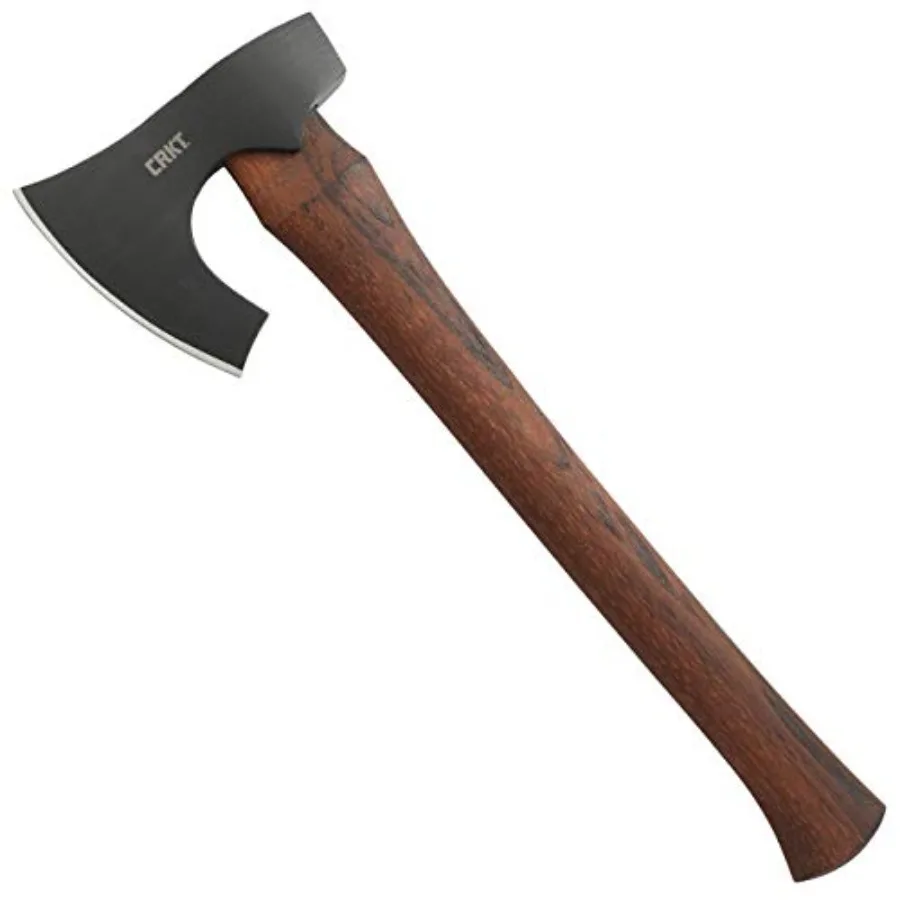 Freyr Axe: Outdoor Axe with Deep Beard Design Forged Carbon 