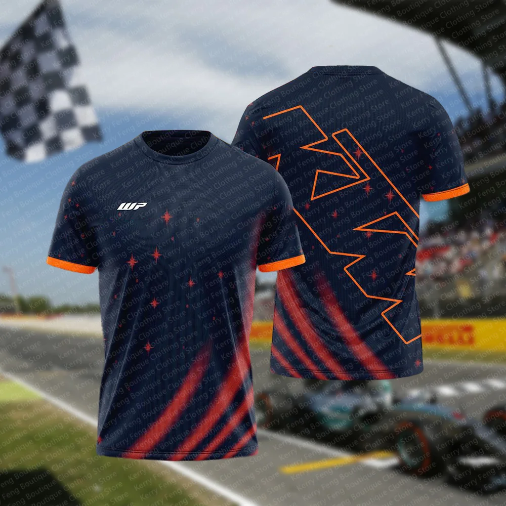 Latest Racing Competition Men s Sports T-shirt Daily F1 Sports Breathable Sweat Wicking Comfortable Racing Suit