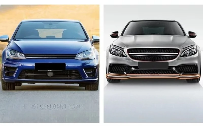 For Facelift Exteriors Kits Automotive Parts Front Rear Bumper Set for Q8 2019-2023