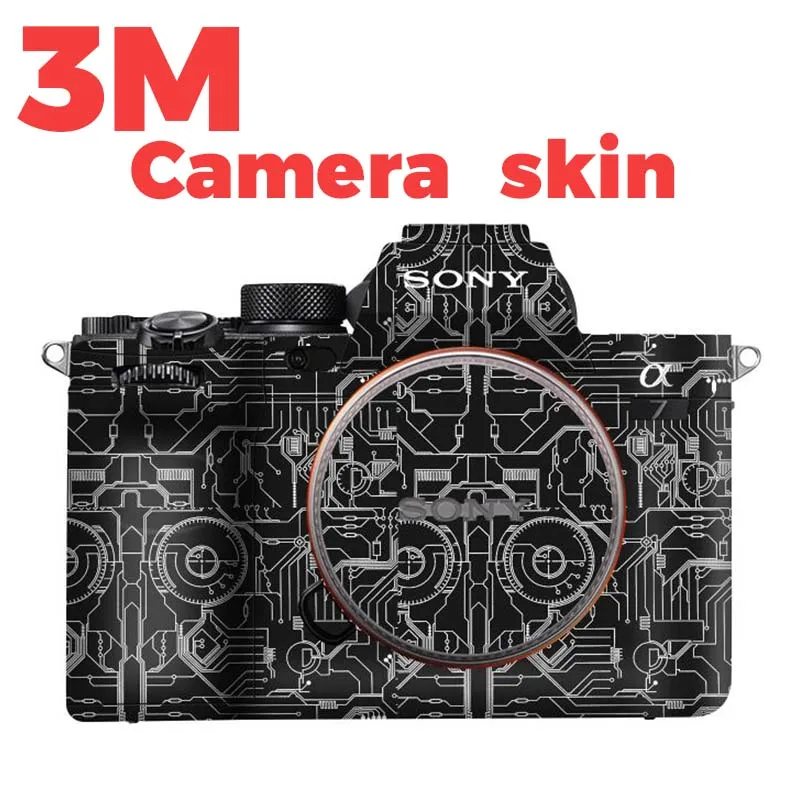 Kamera skóry nadaje się do SONY A7M3 A7M4 A7C A7R4 A1A7R2 A7R3 FX3 A6100 A6400 ZV1 ZVE10 A6500 A7S3 ochronna Film 3M