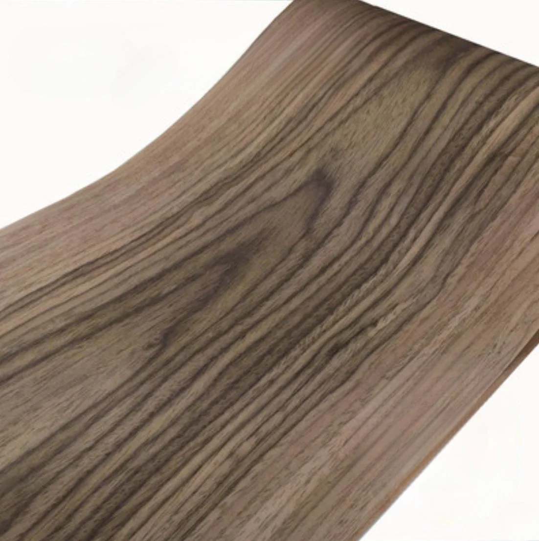 

L:2.5meters Width:300mm T:0.2mm Black Walnut Wood Veneer Sheets Vintage Style Black Walnut Home Decoration