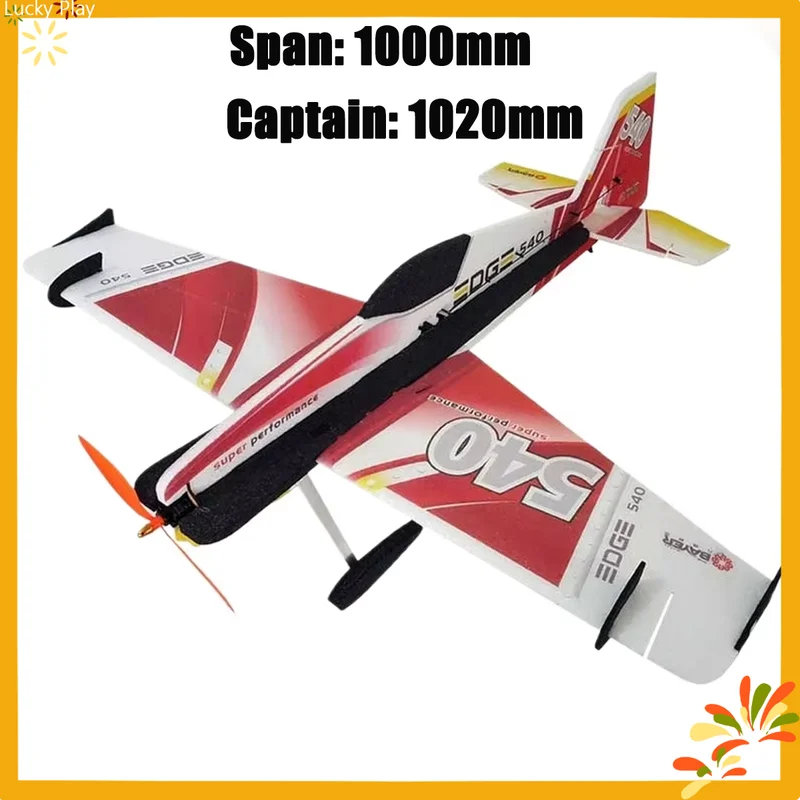 

Blade Edge540t Solid Epp 3d F3p Rc Airplane 1000mm Wingspan Complete Airfoil Shape Wind Resistant Fixed Wing Stunt Flight Model