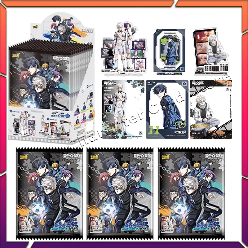 

Оригинальная коллекционная карта KAYOU Blue Lock, ограниченная область, подставка для карт, периферийные украшения в стиле аниме, подарки для детей