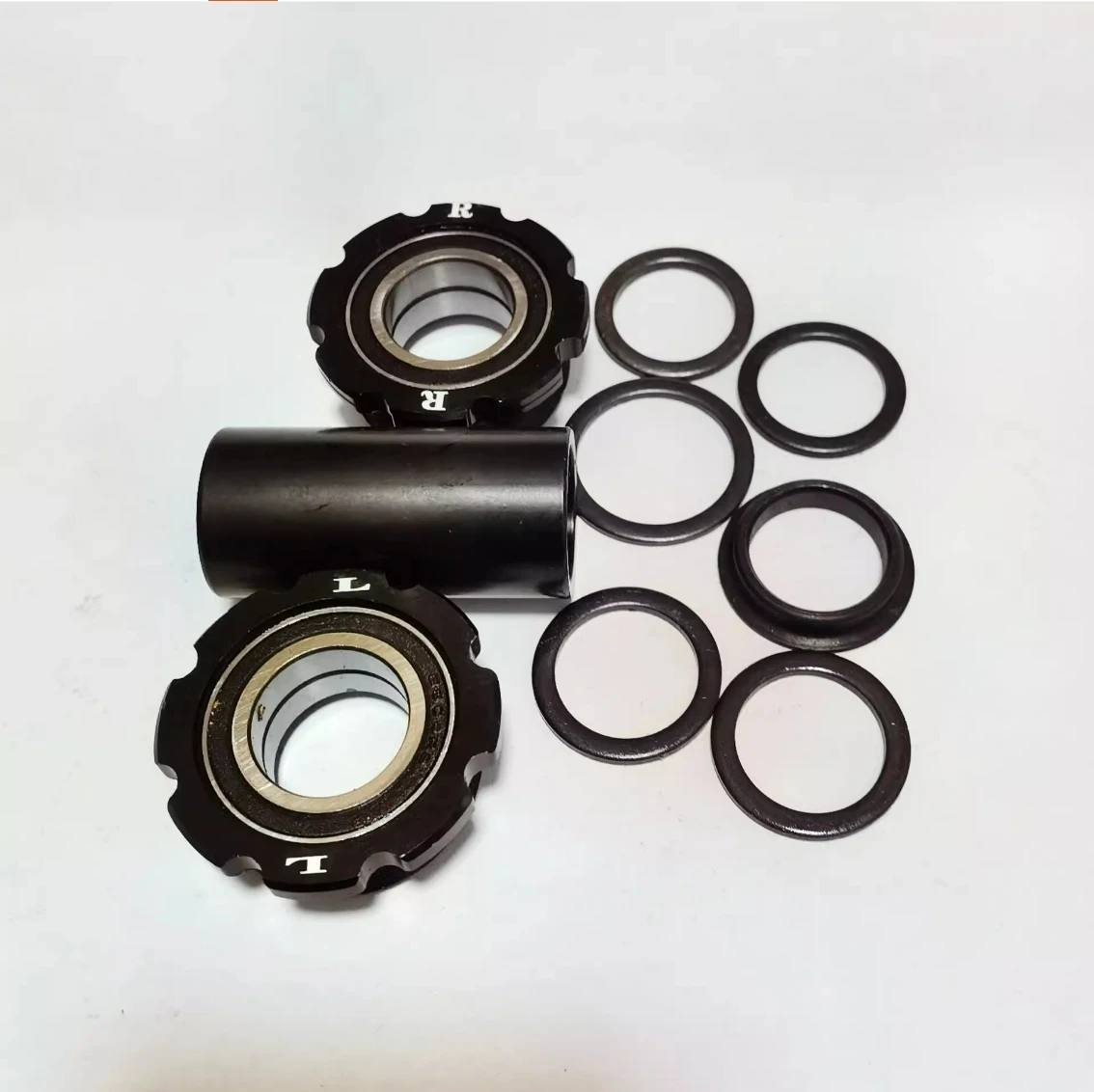 

Bicycle BMX 19mm Euro BB Cup Set Sealed 19mm Bottom Bracket 4 Bearing