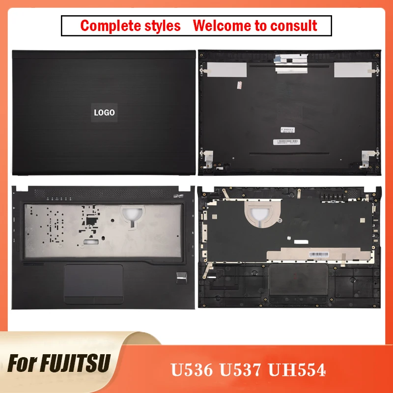 

New Original For Fujitsu U536 U537 UH554 Series Laptop LCD Back Case Display Top Lid Screen Shell Palmrest U536 U537 UH554