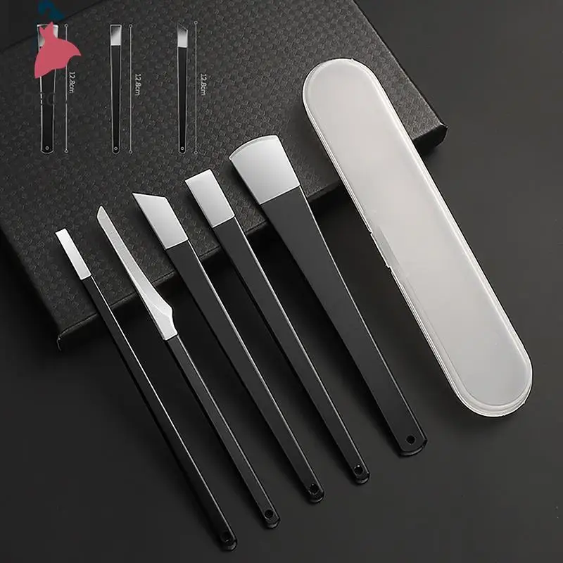 Coupe-Ongles Incarnés, Outils de Manucure, Grattoir à Ongles, Soins des Pieds, 3/4/5 Pièces