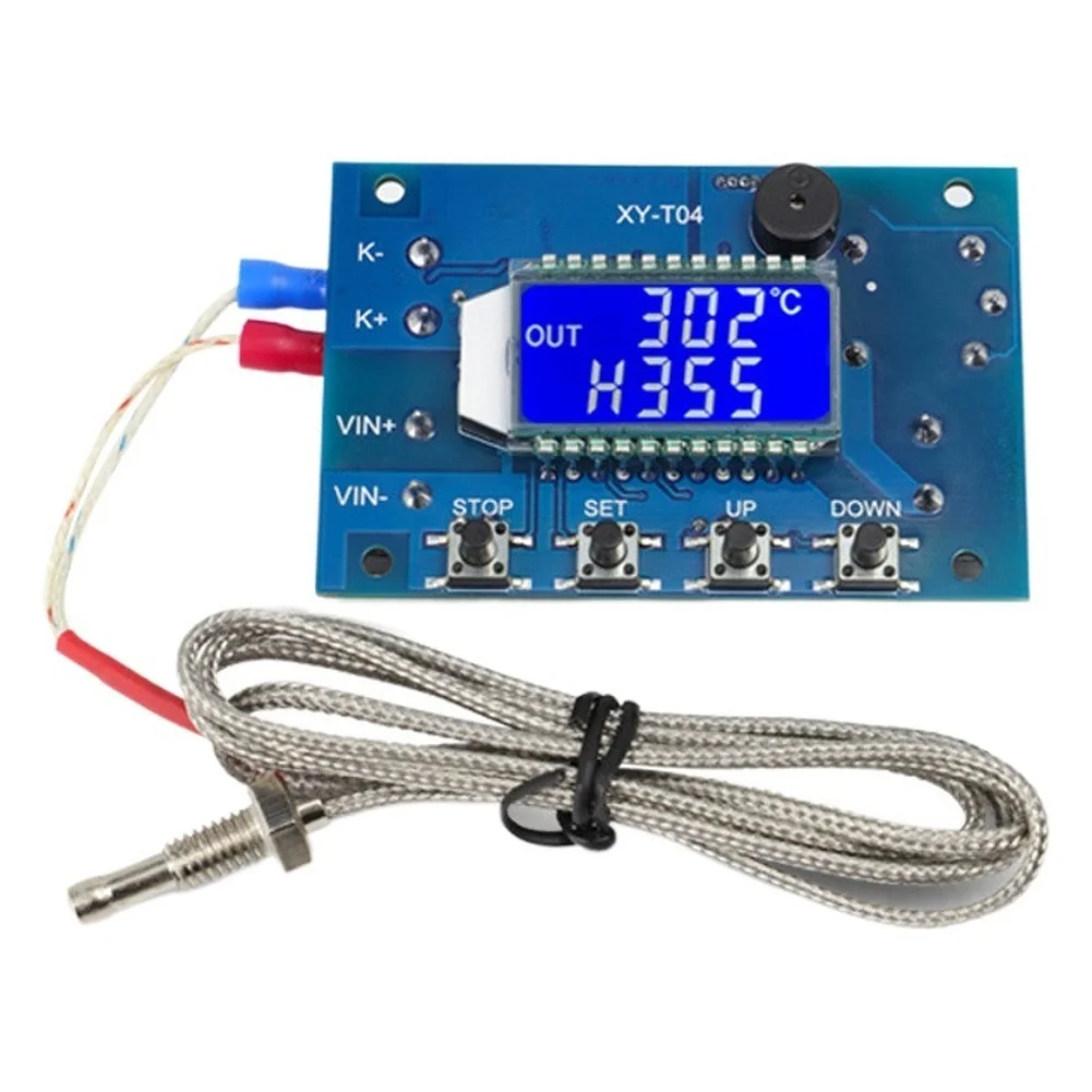 WIFI Digital Temperature Controller K Type Thermocouple -99 To 999C DC 6-30V Relay Switch Thermostat For Industrial Automation C