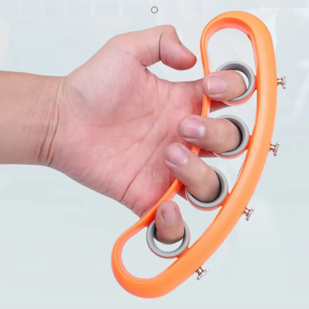 

1Pcs Finger Expansion Trainer Plastic Orange for Guitar Ukulele Piano Bass Violin Finger Training Tool Guitar Training Supply