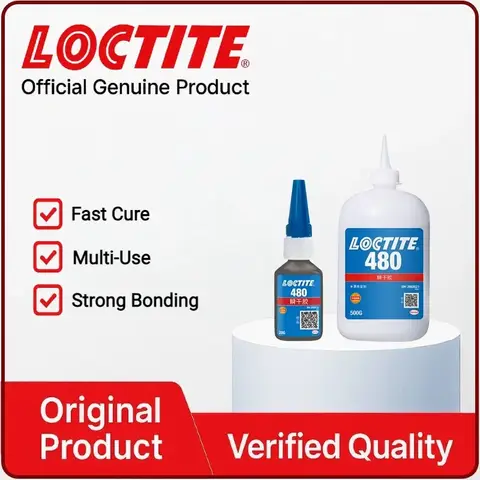 100% Original Loctite 480 Instant Adhesive Strong Super Glue Surface Insensitive Low Viscosity Cyanoacrylate Glue