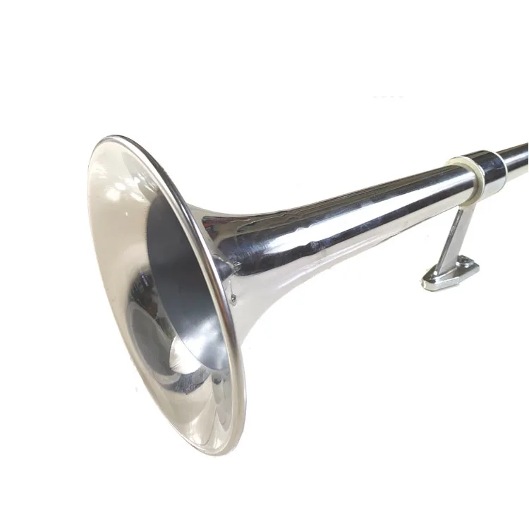 110-120dB Aangepaste Auto Boot Trein Luchthoorn Enkele Luid Geluid Trompet Elektrische Hoorn Marine Truck Auto Luchtdruk Hoorn12v