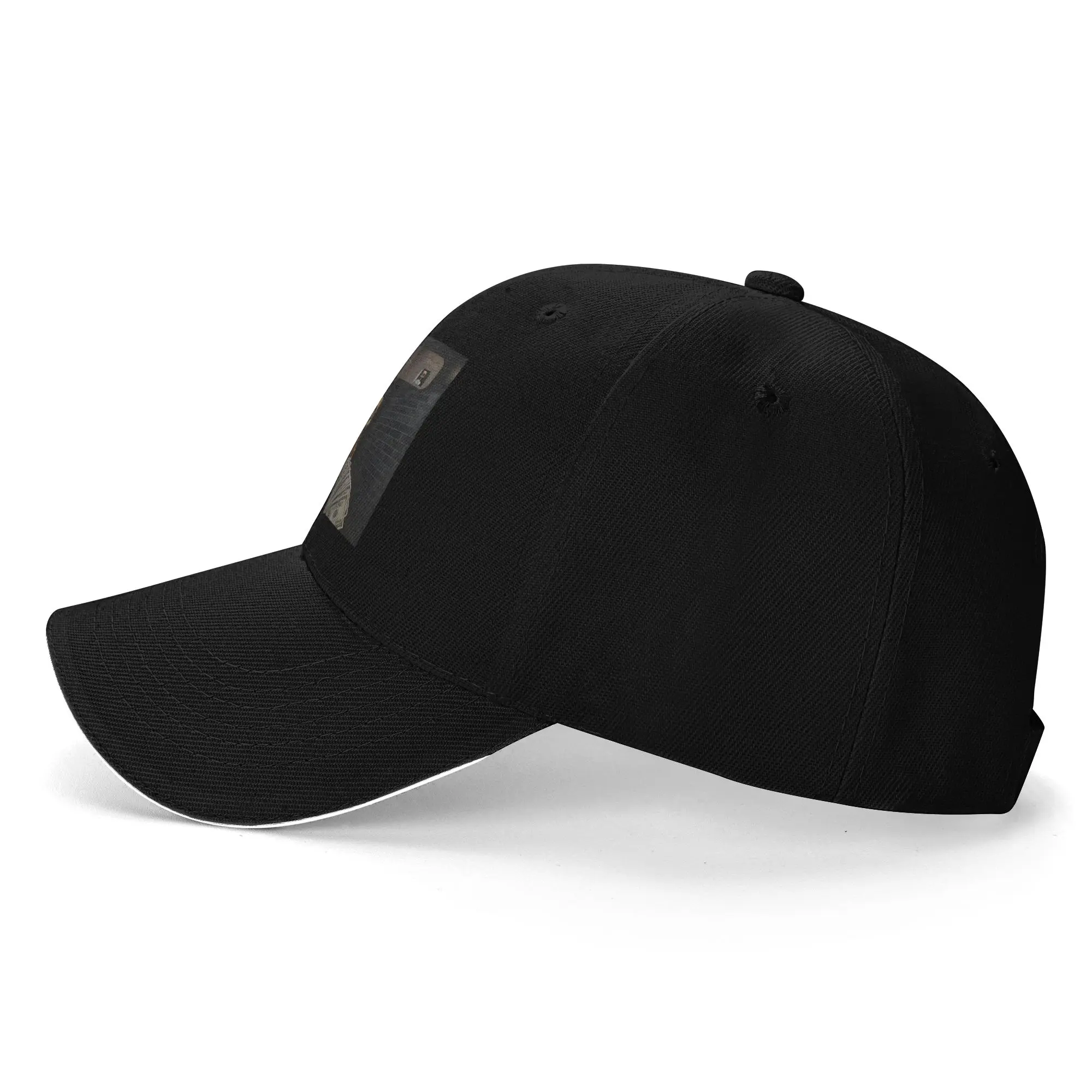 There is Motion at Your Front Door Tung Tung Tung Sahur Baseball Cap  Men Design Trucker Hat Summer Retro Outdoor Snapback Cap