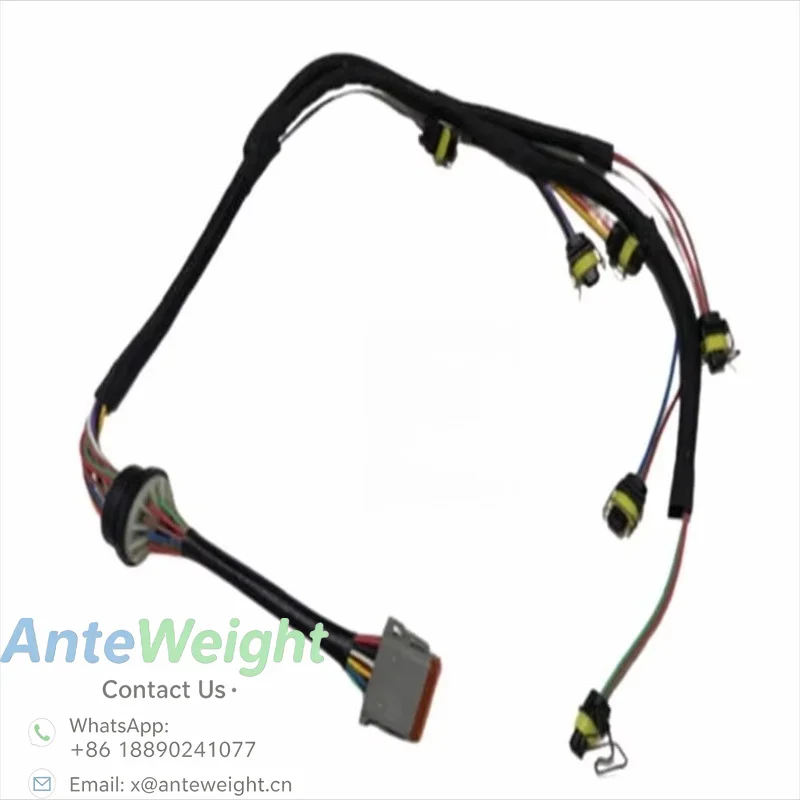 Construction Machinery Parts 153-8920 Wiring Harness with 3126 3126B C7 Engine Injector Harness 1538920