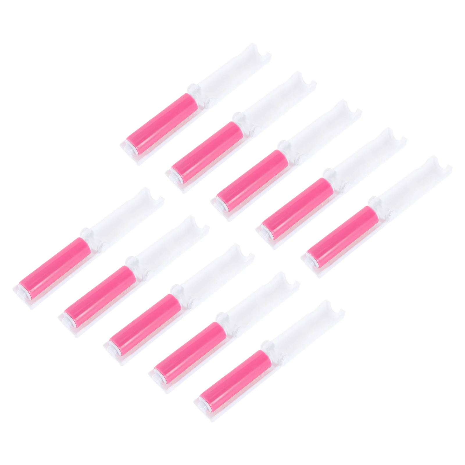 

10 Pcs Lint Remover Reusable Pet Hair Roller Cleaner Sticker Fabric Fuzz Rollers Home Supply Cat Grooming Tools