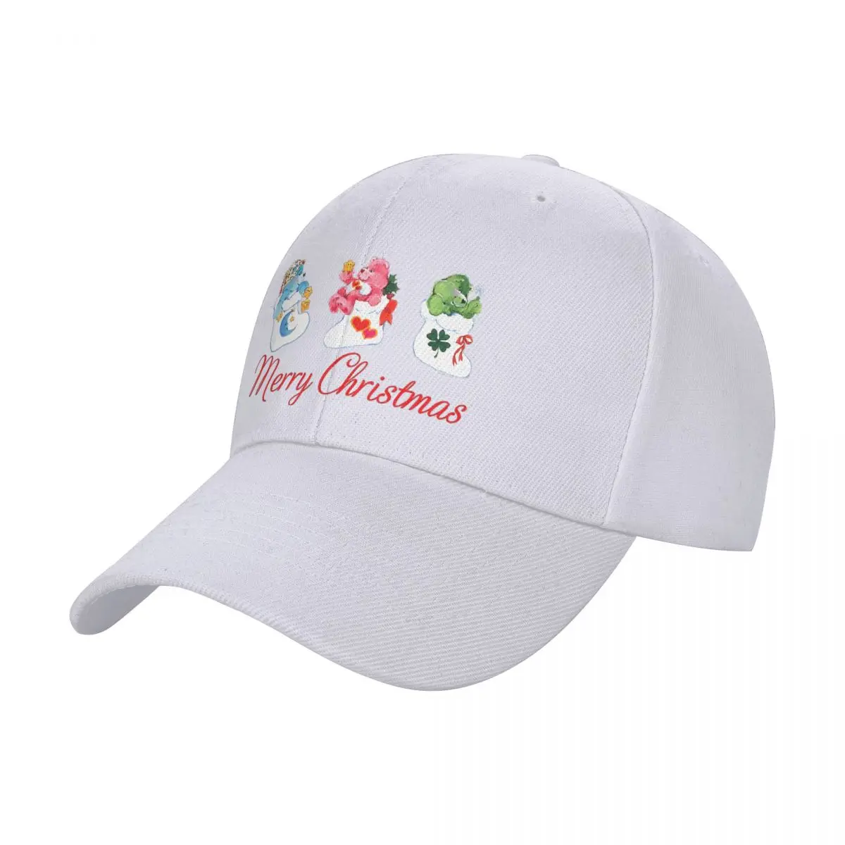 Care Bears Merry Christmas Baseball Caps Men Women Popular Sun Hat Hat Adjustable Polyester Sports Cap Summer Cap